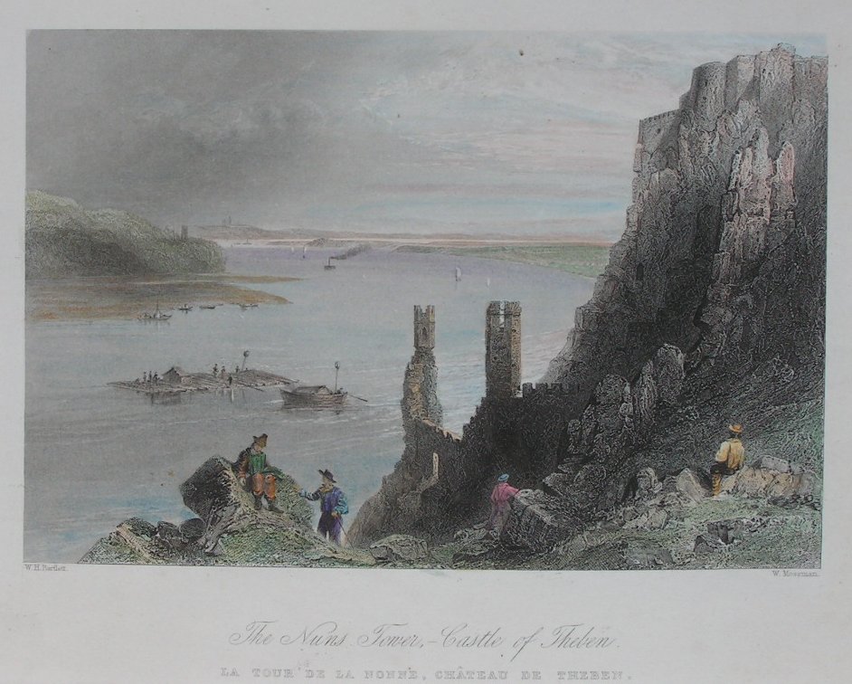 Print - The Nun's Tower - Castle of Theben - Mossman